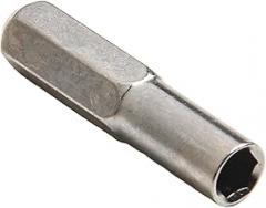 6.35mm to 4mm and 4mm to 6.35mm Magnetic Hex Bit Adapter Set for Screwdriver Drill Bits, 1/4