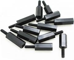 GARVALON 180pcs Nylon Thread Spacers with Storage Box for Motherboard and Board Replacement Plastic Support for Electronics and Projects