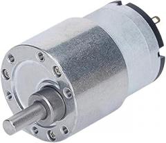 High Torque Gear Motor Jgb37-520 Dc 6V/12V/24V Metal Box 7/12/22/35/45/66/107/200/960Rpm Forward and Reverse New 2025 for Reliable Electronic Component