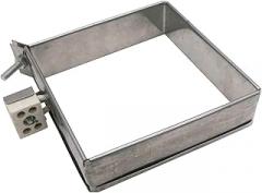 Water Heater Parts Band Heater 220V 1000W Stainless Steel Heating Element Size 100x100mm for Plastic Machinery and Electronic Equipment 1PC