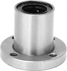 1PC Linear Bearings, Round Flange Linear Motion Bearing with Double Side Rubber Seal for Electronic Machinery CNC Machine (LMF20UU)