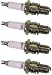 NGK Standard Series Spark Plug BPR6ES (4 Pack) for RENAULT ENCORE ELECTRONIC 1986-1986 1.7L/105