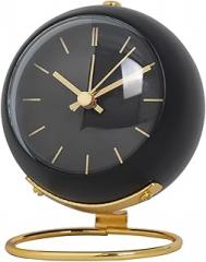 Alarm Clock for Bedroom Nordic Creative Electronic Desk Clock Minimalist Alarm Clock New Desktop Bedside Student Silent Luminous Pointer Desk Clock