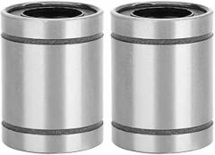 High Steel Precision Bearings 2Pcs Linear Movement for Industrial Automation Ball Bearing Longer high Precision LM25UU/LM20UU/LM16UU for Electronic Machinery(LM20UU),Spherical Plain Bearing