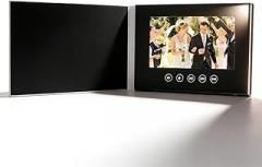 Electronic Greeting Card 10 Inch, 720P HD Playback LCD Color Screen Video Brochure - Personalized Video Display, Design, Ideal for Weddings and Corporate Use (5inch)