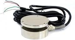 Digital Load Cell Weight Sensor, Flat Membrane Box Force Sensor Transducer Stress Measuring 50KG 500KG 2000KG 10ton Pressure Load Cell For Shock Hit Tap Test for DIY Electronic Kitchen Scale Kit(100lb