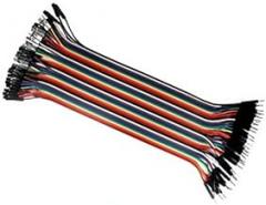 Pin Male to Female Jumper Wires Flexible Breadboard Ribbon Cable for Easy Connections for Electronics Projects and Prototyping