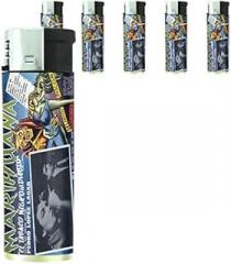 Madness Set of 5 Lighters S4 Electronic Refillable Flame Cigarette Smoking