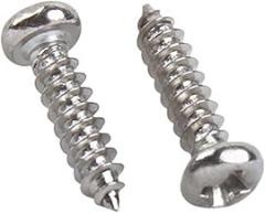 100Pcs M1.6 Phillips Round Head Screw Alloy Self Tapping Screw Cross Head Electronic Screws Bolt Tightening Screw 4/6/8mm Length(4mm)