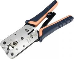 RJ45 Network Crimping Tool LAN Ethernet Cable Crimping Pliers Wire Strippers 8P8C RJ45 Network Tool Kit Wire Cutter