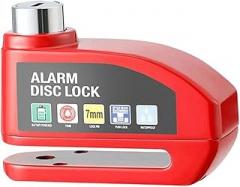 Motorcycle Bicycle Lock Alarm Protection Aluminum Alloy-Theft Disc Brake Electronic with Reminder Rope New 2025 for Arrival High Reliable Component, Precision, Stable Performance