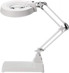 Folding Magnifying Glass/lamp Table White Electronic 10/20 Times