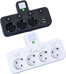 EU Plug Outlet 4 Sockets Electrical Socket No Extension Cord with USpB Type-C Ports Two Specifications New 2026 High for Reliable Electronic Component, Precision, Stable Performance