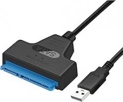 22-50 CM USpB 3.0 2.0 SATA Cable Adaptier Extension Computer Cables C0innectors Support 2.5 Inches External Ssd HDD Hard Drive USpB Replacement for OEM New 2026 High for Reliable Electronic Component