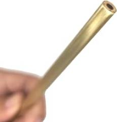 200mm Brass Seamless Round Tube for DIY Robotics Electronics and Mechanical Projects Industry(OD 4 x ID 3mm)