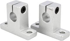 CNC Axle SK10 Aluminum Alloy Linear Rail Shaft Guide Support with Stable Fixing Frame Suitable for Electronic Equipment 3D Coordinate Measuring Machine Drive Shaft