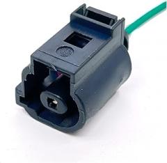 1Pin Wired Pigtail Auto Waterproof Female Electronic Connector Wire Harness Plug Compatible With With Cable 1J0 973 081/1J0 973 701A(1P Lower slot)