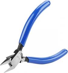 Diagonal Plier Model TU-723 Plastic Wire Cutter Comfortable Handle Jewelry Processing Electronic Cut Feet for Repairing Cut Wire in Industry