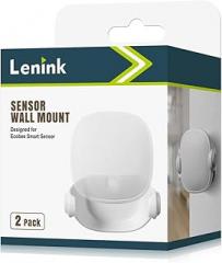 Lenink Wall Mount Compatible with Ecobee Smart Sensor, 2 Pack Smart Sensor Wall Holder Replacement Intelligent Robot Model, Not Suitable for 2nd Generation (White)
