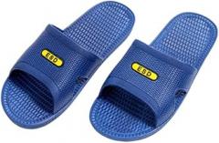 EPA ESD Anti-Static Slippers - SPU Cleanroom Shoes for Electronics, Static-Sensitive Work Areas & Dust-Free Environments (Blue,44(270))