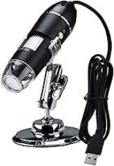 Lurrose High Definition USB Microscope Portable Electronic Magnifier for Home Use Industrial Maintenance Jewelry Inspection with Design and USB Connectivity