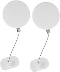 POPETPOP 2pcs Retractable Theft Security Cable Lock Telescopic Steel Wire with Automatic Retraction Design for Electronics and Valuables Durable and User Friendly