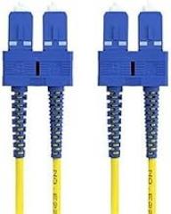 Belkin Duplex Fiber Optic Cable SC/SC;8.3/125; 2M