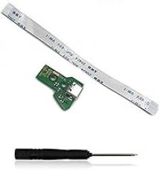 USB Charging Port Socket Board JDS-040 JDS 040 for Sony Playstion 4 PS4 Controller + 12 Pin Ribbon Cable