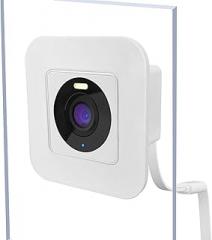 2 Pack Window Mount fits for Wyze Cam OG Camera,Self Adhesive Camera Holder Attach to Single Pane Glass Wall , Monitoring Outdoor Through The Insides Window of House, Car,Office and Workshop,White