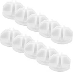 KICHOUSE 15pcs Storage Rack Connectors Modular Closet Connectors for Wire Cube Shelving