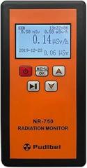 ZSEM NR-750 Handheld Portable Nuclear Radiation Detector LCD Display useld Radioactive Tester Geiger Counter β Y X-ray Detection Sound s Light Triple Alarm Practical Nuclear Radiation Detector