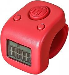 Rechargeable Digital Finger LCD Electronic Hand Tally Counter Digit Buddha Beads Prayer Counter Clicker(C)