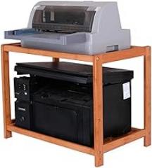 Printer Stand Wooden Under Desk Printer Stand Holder Home Office Organizer Modern Desk Top Storage Rack Wood Printer Shelf Printer Shelves (Color : B-53X40X32cm)