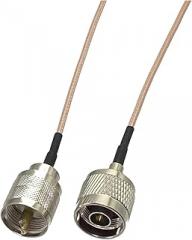 RG316 RG58 RG142 RG400 UIHF PL259 to N RIF Coaxial Converter C0innector Pigtail Jumper Cable Straight 6inch~20M New 2026 High for Reliable Electronic Component, Precision, Stable Performance