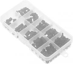 180pcs Nylon Screw Nut Kit Column Spacer Standoffs for Electronics Acid Alkali Resistant Easy to Clean Install Insulated Fasteners for DIY Projects