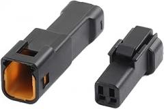 1 Set 2 3 4 6 8 Pin 0.7mm Waterproof Electronic Connector Wire Harness Socket Male Female Butt Plug For JST-02T(2pin)