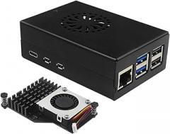 5 Metal Case Aluminum Alloy Shell Compatible for Active Cooler for Rpi 5 Pi5 New 2026 High for Reliable Electronic Component, Precision, Stable PeRIFormance