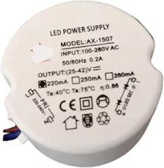 Circular LED Constant Current Drive Power Supply NVC Track Spotlight Transformer Ballast 12W24W18W(9W/25-42V/220mA)