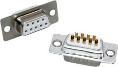 2Pcs DB9 DB15 DB25 DB37 Hole/Pin Female/Male White Welded Type C0innector RS232 Serial Port Socket DB D-SUB Adaptier Gold Plating New 2026 High for Reliable Electronic Component