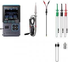 DSO-TC4 3 in 1 Digital Oscilloscope 48Ms/s 10MHz Electronic Component Tester with Transistor Diode Capacitance Test Signal Generator