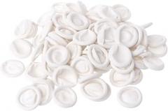 50Pieces Latex Finger Cots Comfortable Finger Protector Sleeves for Electronics Assembly and Detailed Repair Work Use