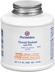 Permatex 80632 Thread Sealant with PTFE, 4 oz. by Permatex