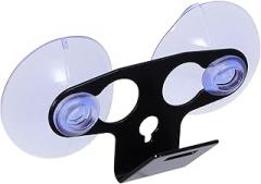 1 Set Car Windshield Suction Cup Mount Radar Holder Dashboard Plastic Cradle Holder Bracket for Vehicle Navigation Electronic Dog Systems