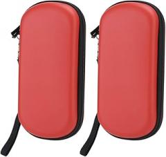 2Pcs Protective Case for PS Vita, EVA Hard Shell Carry Case for PS Vita 1000 2000 Console, Travel Pouch Carrying Case (#11)