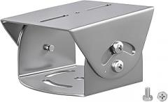 ZT-NET 2D Adjustable Security Surveillance CCTV Camera Mount Bracket Duckbill Head Universal Joint Bracket Crossbar Adapter (2D Stainless Steel Mount Adapter)
