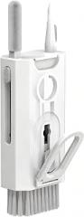 Phone Cleaning Kit, 8-in-1 Earbud Cleaning Pen in White, Portable Multi-Function Cleaner Kit for Headphones, Screens, Keyboards and Small Electronics, 1 Piece