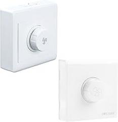 Adjustable Ceiling Fan Speed Control Wall Button Dimmer Electronics Mechanical Rotary OOff Speed Control Switch