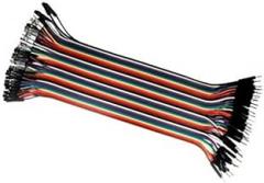 Pin Male to Female Jumper Wires Breadboard Jumper Cables for Electronics Projects High-Grade Wire Easy to Use Compatible Standard Sockets