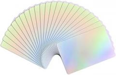 10pcs NFC Business Cards, 13.56Mhz NFC213 144Bytes, Blank Colorful PVC, NFC Tap Smart Digital Card