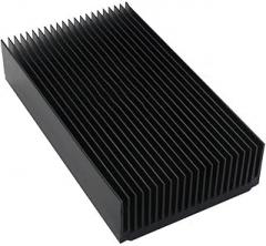 Easycargo 120mm Aluminum Heatsink Kit 120mm x 69mm x 27mm, Large Cooling Cooler Aluminum Heat Sink for Cooling Electronics Cases WiFi Router LED Module (120x69x27mm)